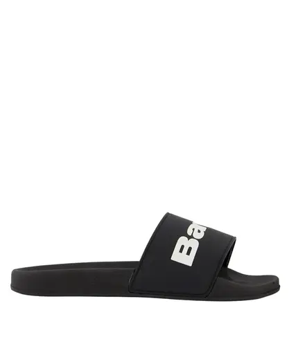 Chinelo Slide Baw - Preto e Branco