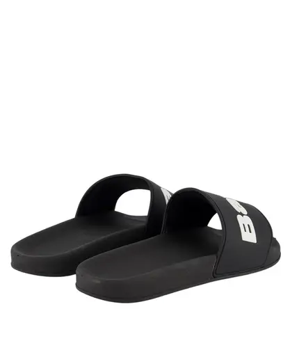 Chinelo Slide Baw - Preto e Branco