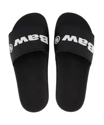 Chinelo Slide Baw - Preto e Branco