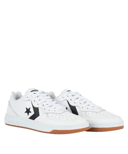 Tênis Converse Rival V2 Ox Seasonal Leather - Branco / Amendoa