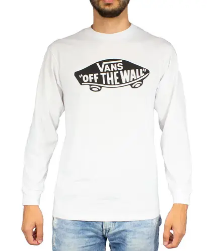 Camiseta Vans Otw Manga Longa Branco - Outlet