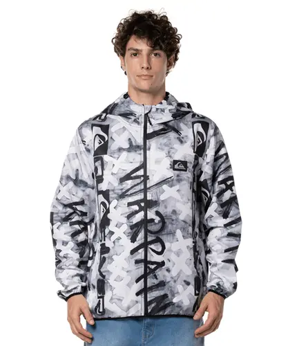 Jaqueta Corta Vento Quicksilver Warpaint - Preto