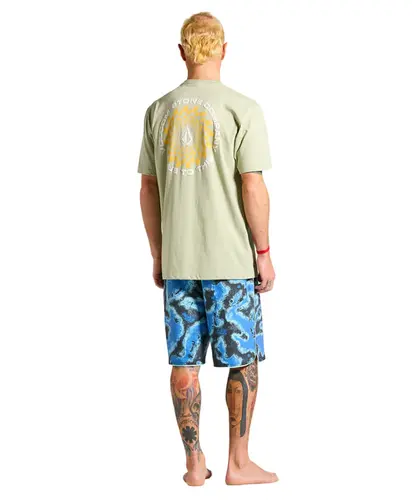Camiseta Volcom Rabbit Hole Verde