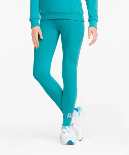 Legging PUMA Essentials Plus Metallic - Azul