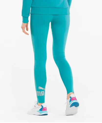 Legging PUMA Essentials Plus Metallic - Azul