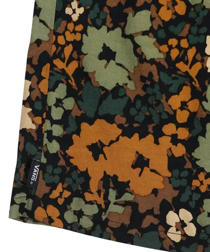 Saia Vans Parksfield Skirt Camo Floral Loden Green