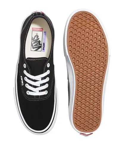 Tênis Vans Skate Authentic Black White