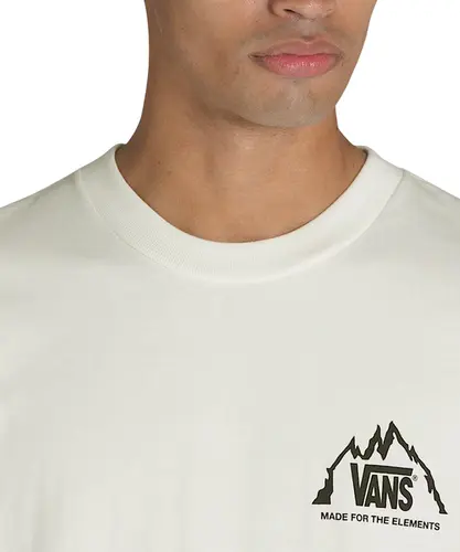 Camiseta Vans Crestline Cream White Egret - Camiseta Vans