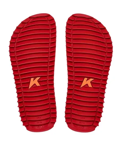 Chinelo Kenner Kivah Preto e Vermelho