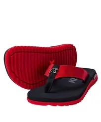 Chinelo Kenner Kivah Preto e Vermelho