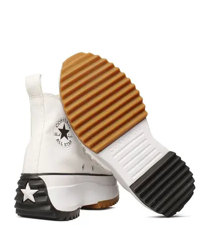 Tênis Converse Run Star Hike Hi Foundation Canvas - Branco / Preto