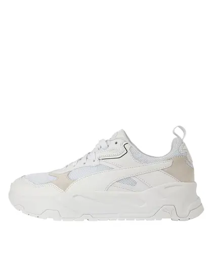 Tênis Puma Trinity White Light Gray