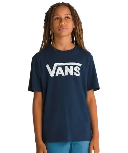 Camiseta Vans Classic Logo Fill Boys - Dress Blues
