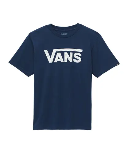 Camiseta Vans Classic Logo Fill Boys - Dress Blues
