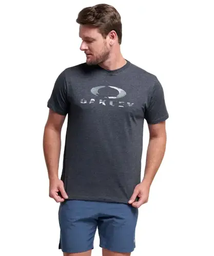 Camiseta Oakley Camo SS - Preto