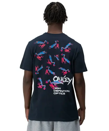 Camiseta Oakley High Definition Optics Graphic Azul Marinho