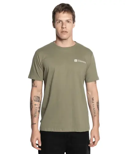 Camiseta Element Classic Smokey BP Verde Milita