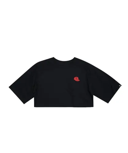 CROPPED ESSENTIALS BRANDED FEM
