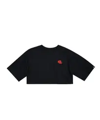 CROPPED ESSENTIALS BRANDED FEM