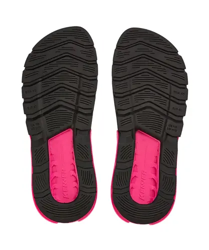 Chinelo Kenner Rakka Full Force L7 Preto Rosa