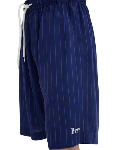 Pool Shorts Baw R Contraste Preto
