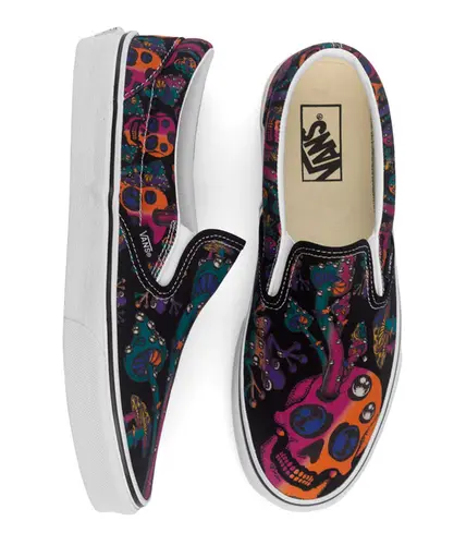 Tênis Vans Classic Slip-On Trippy Drip Black Multi