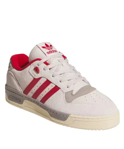 Tênis Adidas Rivalry Low White Team Power Red 2