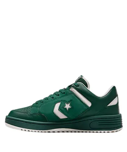 Tênis Converse Weapon Leather Green Envy Egret - Tênis Converse