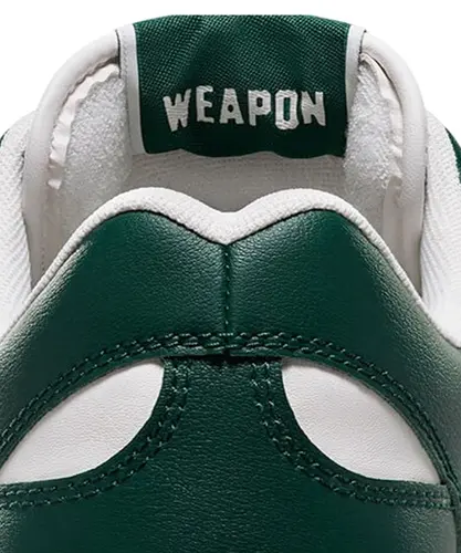 Tênis Converse Weapon Leather Green Envy Egret - Tênis Converse