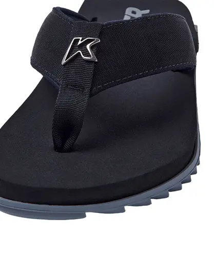 Chinelo Kenner Kivah Preto Cinza