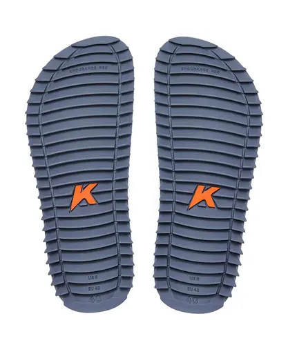 Chinelo Kenner Kivah Preto Cinza