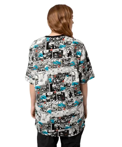 Camiseta Lost + Smurfs Full Print Comics