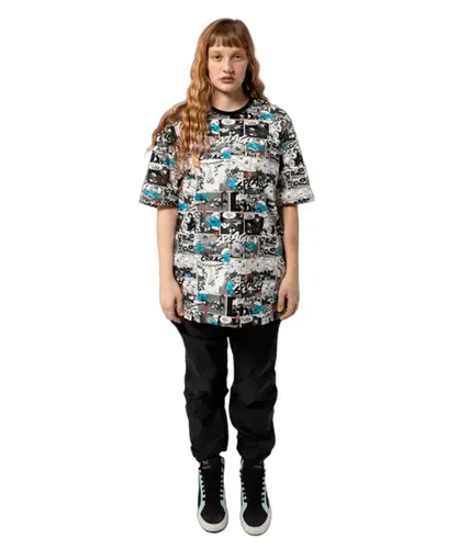Camiseta Lost + Smurfs Full Print Comics