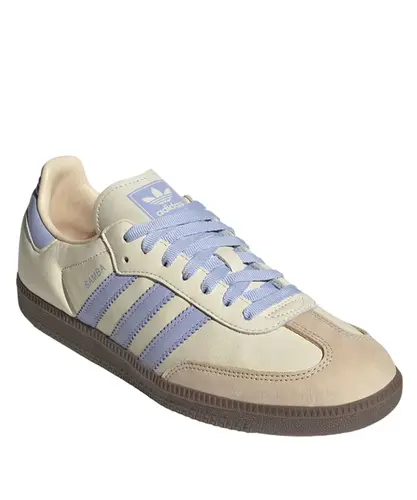 Tênis Adidas Samba OG Cream White Violet Tone