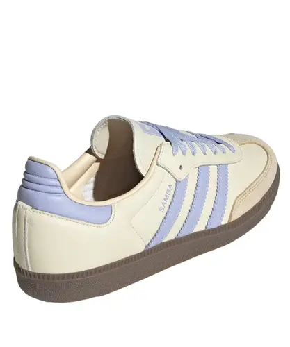 Tênis Adidas Samba OG Cream White Violet Tone