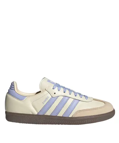 Tênis Adidas Samba OG Cream White Violet Tone