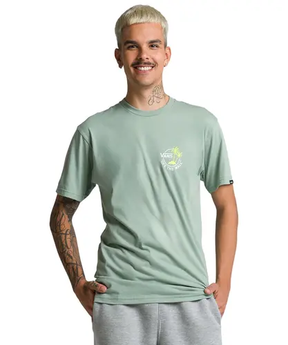 Camiseta vans Classic Mini Dual Palm II - Iceberg green