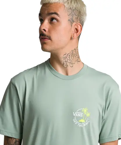 Camiseta vans Classic Mini Dual Palm II - Iceberg green
