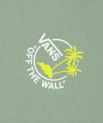 Camiseta vans Classic Mini Dual Palm II - Iceberg green