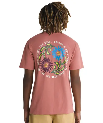 Camiseta Vans Dual Bloom SS - Withered Rose