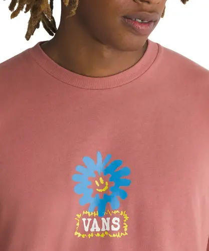 Camiseta Vans Dual Bloom SS - Withered Rose