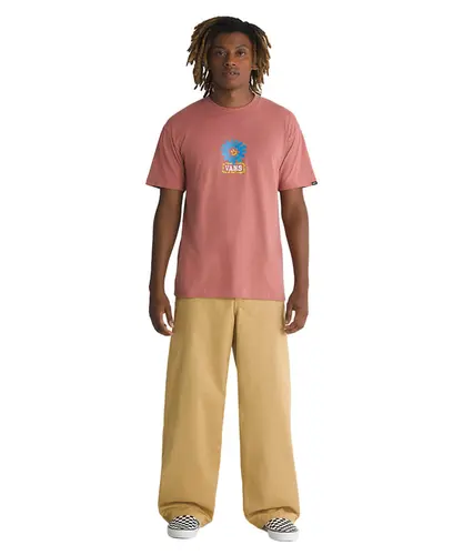Camiseta Vans Dual Bloom SS - Withered Rose