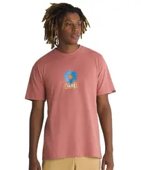 Camiseta Vans Dual Bloom SS - Withered Rose