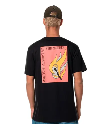 Camiseta Element Manga Curta Sbxe Matches - Preto