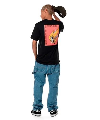 Camiseta Element Manga Curta Sbxe Matches - Preto
