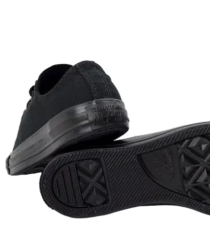 Tênis Chuck Taylor All Star Monochrome Canvas Preto