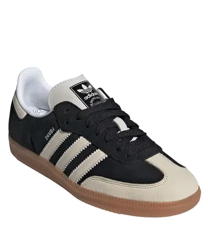 Tênis Adidas Samba OG W Core Black White Silver - TENIS SAMBA OG W