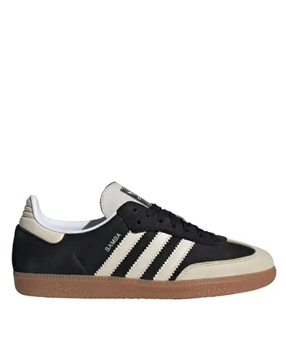 Tênis Adidas Samba OG W Core Black White Silver - TENIS SAMBA OG W