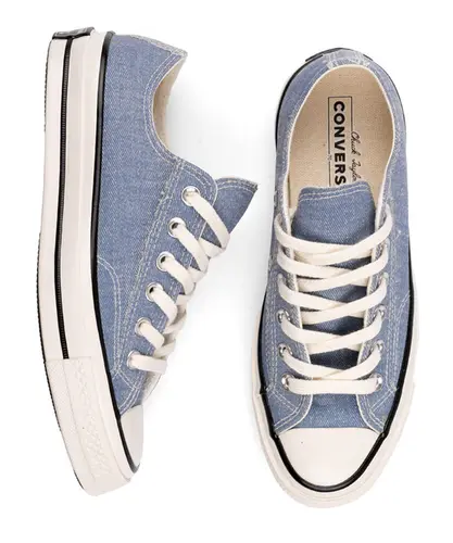 Tênis Converse All Star Chuck 70 Summer Denim Ox Azul