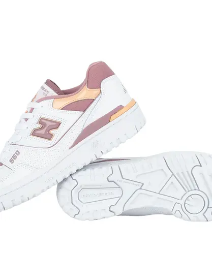 Tênis New Balance 550 White Rosewood